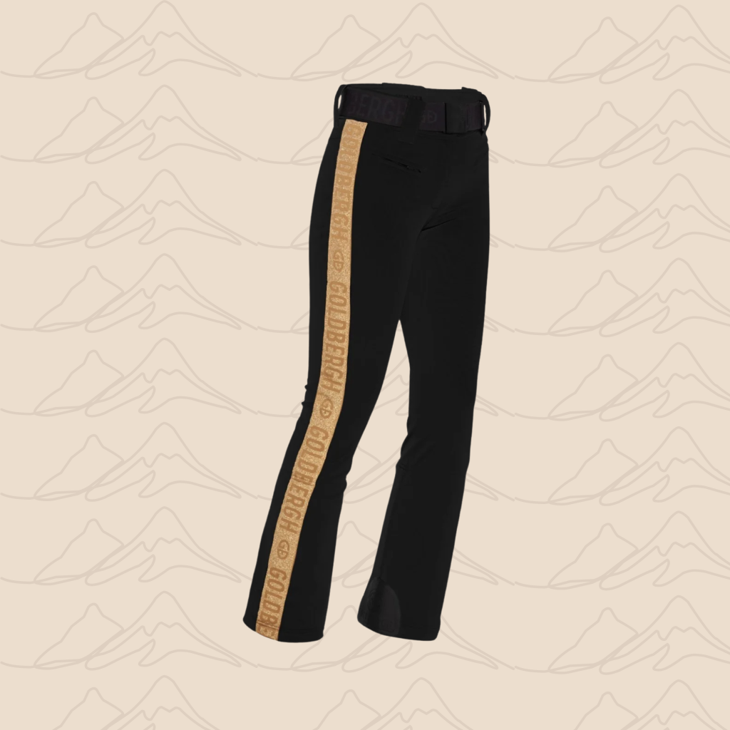 Goldbergh PIPPA Ski Pants Black & Gold